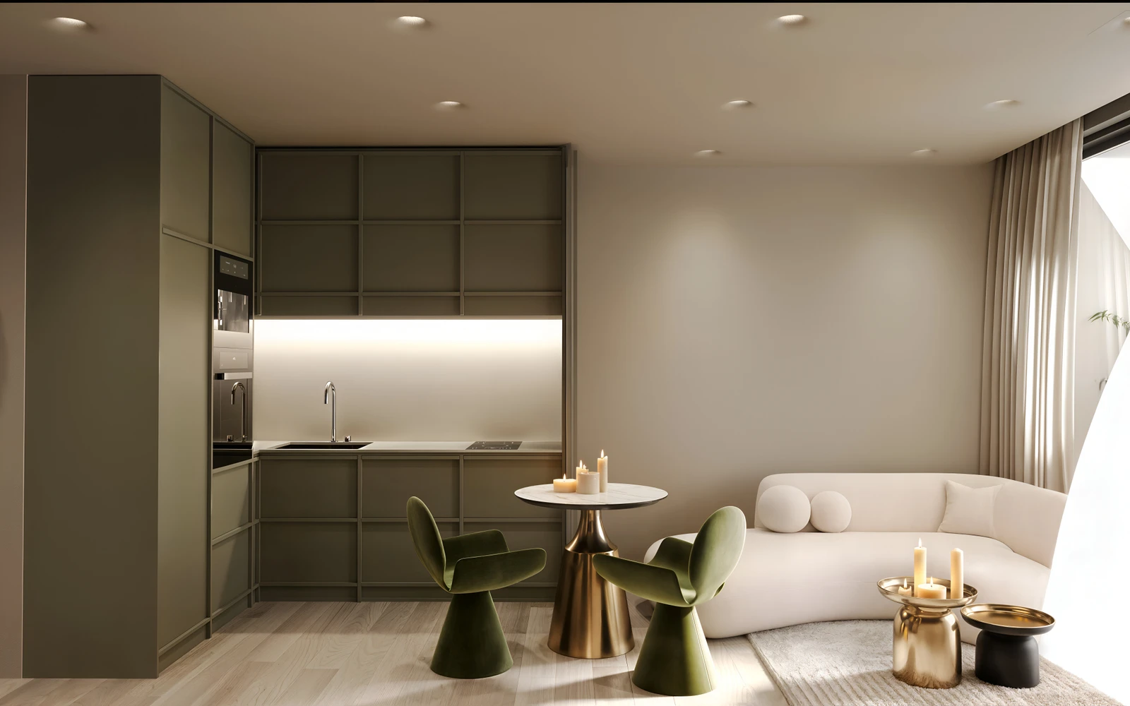 Dandara apartment interior rendering